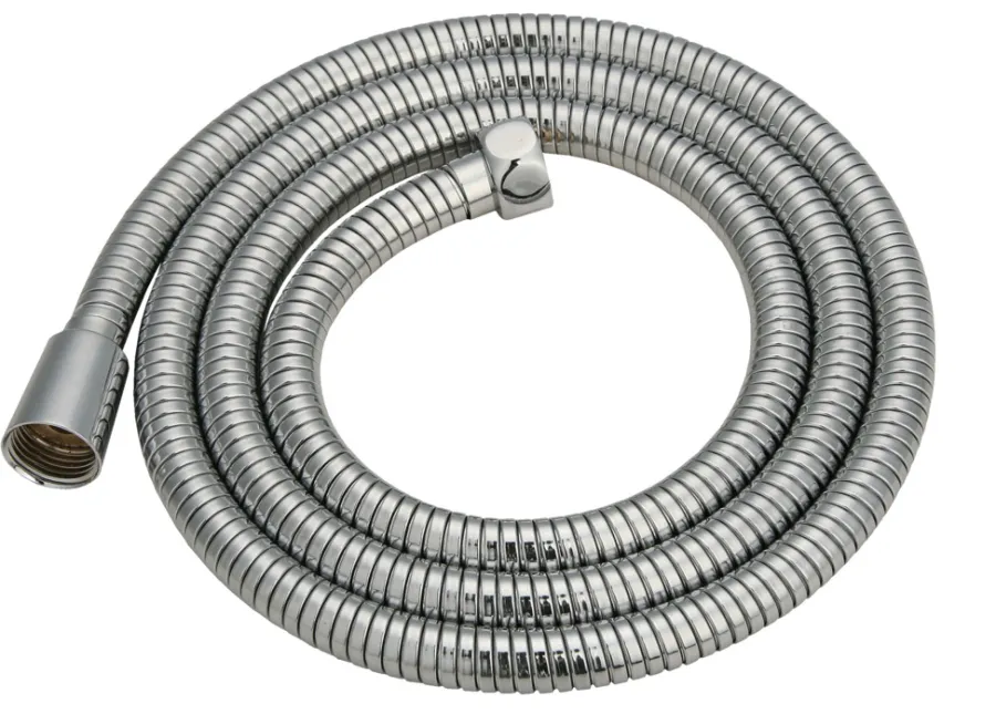 ADORA® Brusehoveder & -Slanger|Flexi bruseslange 1,5 meter Krom