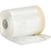 LUXI® Afdækning|Afdækningsfolie med tape 55 cm x 33 meter -