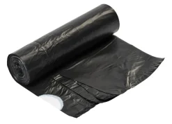 Husholdningsartikler|Affaldsposer m/snøreluk 30 liter - 15 stk. Sort