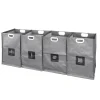 Affaldssortering|Affaldssorteringsposer m/velcrosystem 4 stk.