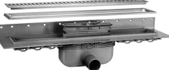 Purus Gulvafløb|Afløbsrende 800 mm m/vandret afløb -