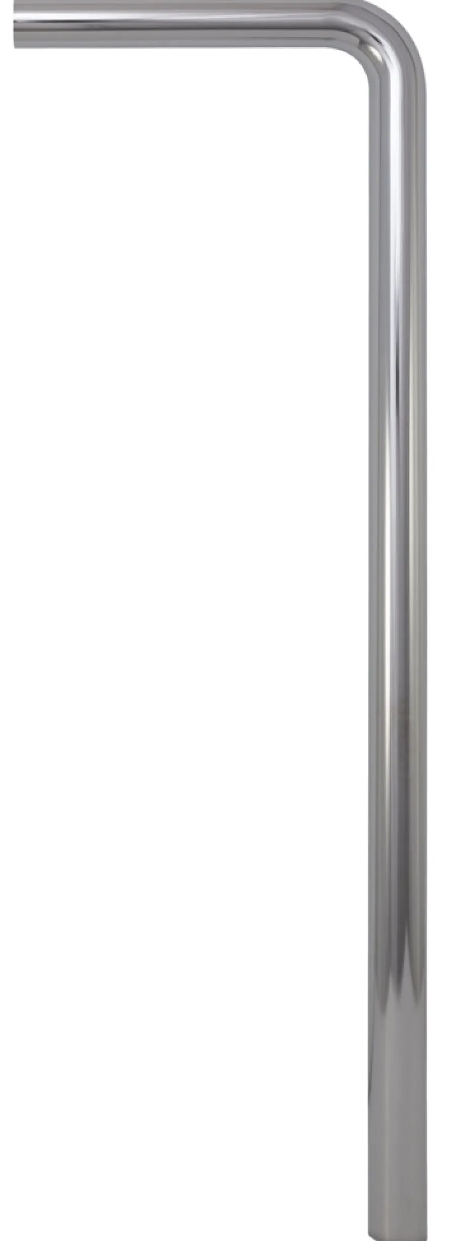 Reservedele Til Håndvaske|Afløbsvinkel forkromet 220 x 680 mm