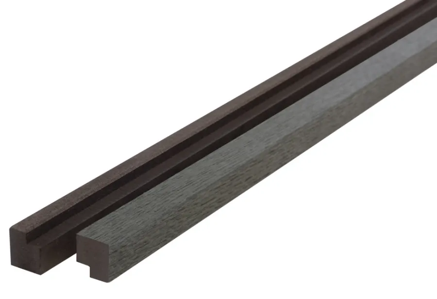 FibroTech Akustikpaneler & Tilbehør|Afslutningsliste Premium/Proff 2-pk. Black oak