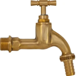 Haner & Ventiler|Aftapventil 1/2" med T-greb messing