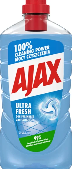Ajax Rengøringsmidler|Ultra Fresh flydende universalrengøring 1000 ml