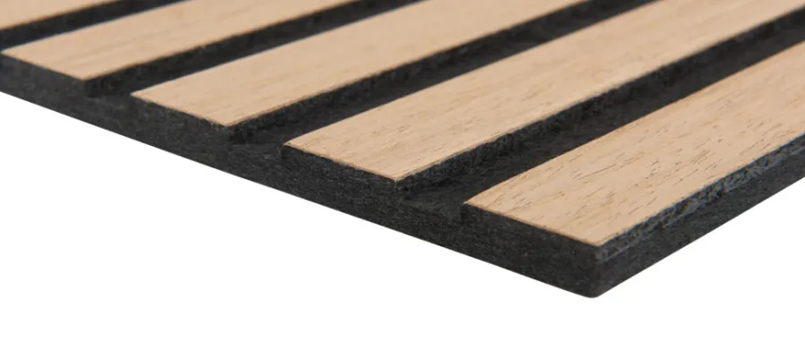 FibroTech Akustikpaneler & Tilbehør|Loftbeklædning|Akustikpanel Light Acoustic oiled oak 9 x 600 x 2500 mm Oiled oak finér