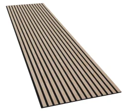 FibroTech Akustikpaneler & Tilbehør|Loftbeklædning|Akustikpanel Light Acoustic light oak 9 x 600 x 2500 mm Light oak finér