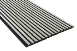 FibroTech Akustikpaneler & Tilbehør|Loftbeklædning|Akustikpanel Premium 22 x 605 x 2440 mm Grey oak