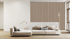 FibroTech Akustikpaneler & Tilbehør|Loftbeklædning|Akustikpanel Proff 22 x 605 x 3000 mm Light oak