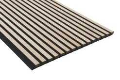 FibroTech Akustikpaneler & Tilbehør|Loftbeklædning|Akustikpanel Proff 22 x 605 x 3000 mm Light oak