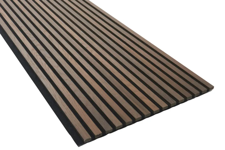 FibroTech Akustikpaneler & Tilbehør|Loftbeklædning|Akustikpanel Proff 22 x 605 x 3000 mm Smoked oak