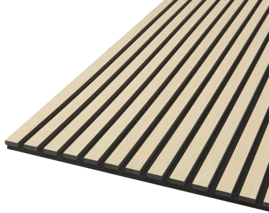 FibroTech Akustikpaneler & Tilbehør|Loftbeklædning|Akustikpanel Quanti 18 x 520 x 2440 mm Ash