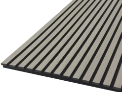 FibroTech Akustikpaneler & Tilbehør|Loftbeklædning|Akustikpanel Quanti 18 x 520 x 2440 mm Grey oak