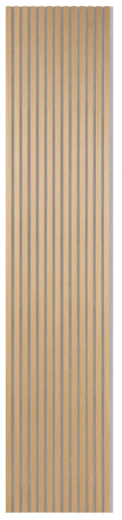 FibroTech Akustikpaneler & Tilbehør|Loftbeklædning|Akustikpanel Quanti 18 x 520 x 2440 mm Light oak