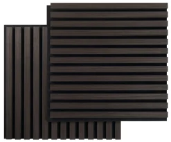 FibroTech Akustikpaneler & Tilbehør|Akustikpanel Square 22 × 520 × 520 mm 2-pk. Smoked oak