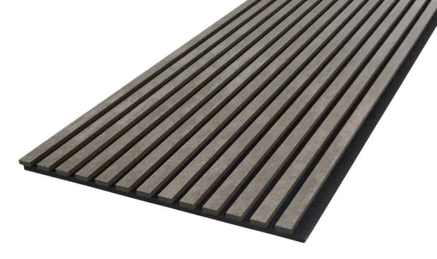 FibroTech Akustikpaneler & Tilbehør|Loftbeklædning|Akustikpanel Stone 520 x 2440 x 18 mm Concrete stone