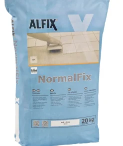 Alfix Fugeprodukter|Norm fliseklæber - grå - 20 kg