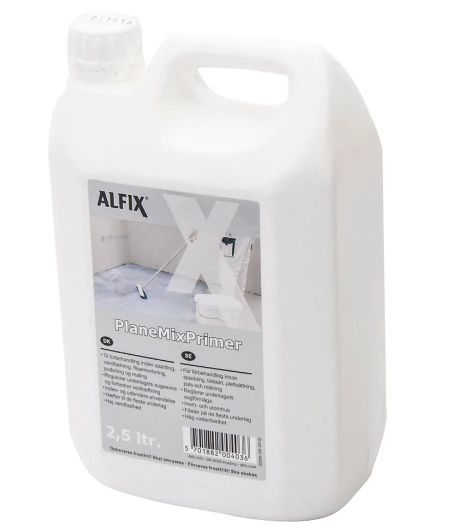 Alfix Fugeprodukter|PlaneMixPrimer - 2,5 liter