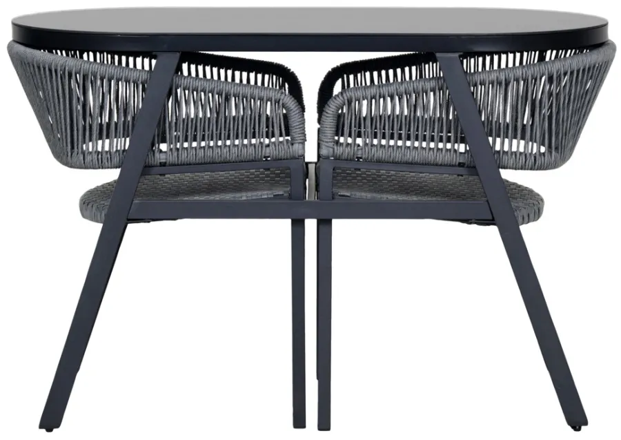 Sunlife® Caféborde & Caféstole|Altansæt Chicago - Sort