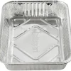 Grillexpert® Grilltilbehør|Alubakke 24,5 x 17,5 cm 5 stk. -