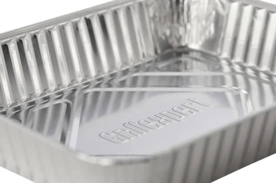 Grillexpert® Grilltilbehør|Alubakke 24,5 x 17,5 cm 5 stk. -
