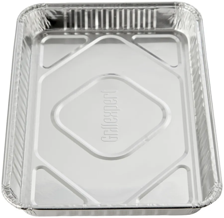 Grillexpert® Grilltilbehør|Alubakke 32,5 x 22,5 x 3,2 cm - 5 stk. -