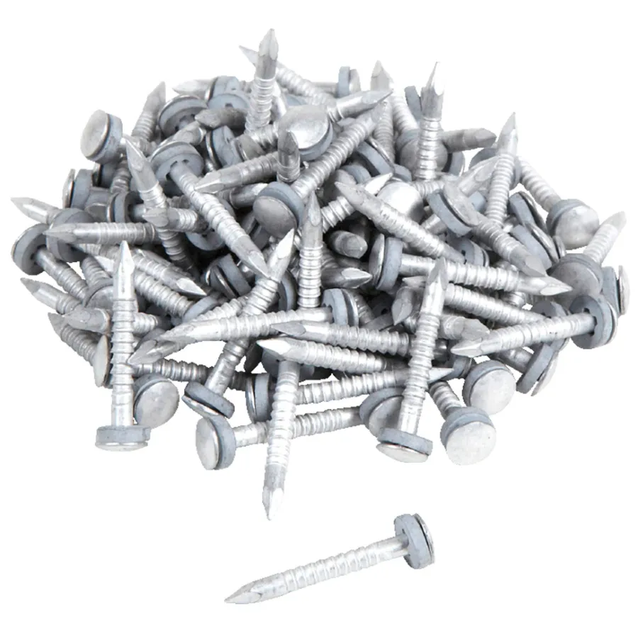 JUAL Tagpap & Asfalt|Alusøm med skive 2,6 x 25 mm - 100 stk.