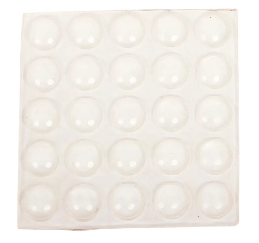 HOME it Filtpuder|Anslagsdæmpere Ø8 mm transparent 25 stk.