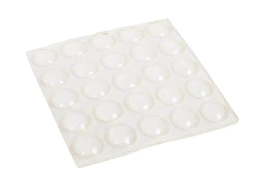 HOME it Filtpuder|Anslagsdæmpere Ø8 mm transparent 25 stk.