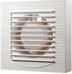 GRAD Ventilation|Badrumsventilator m/hygrostat og timer - Hvid
