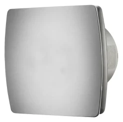 GRAD Ventilation|Badrumsventilator stål m/hygrostat og timer -