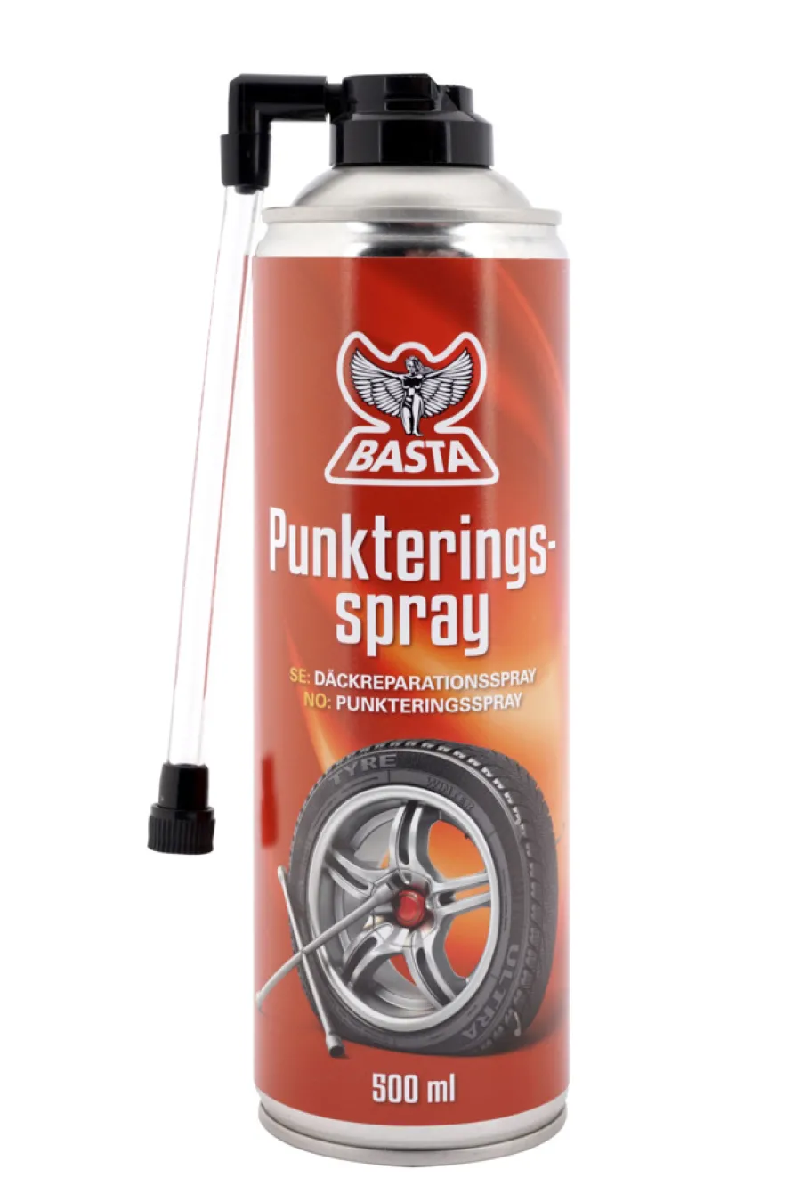Basta Rengøring & Pudsemidler|punkteringsspray 500 ml
