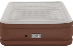 Bestway Luftmadrasser & Pumper|AlwayzAire Fortech luftmadras 203 x 152 cm Brun med mønster