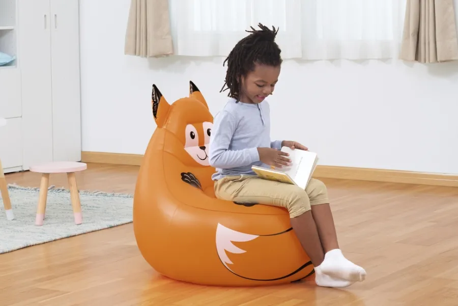 Bestway Sæsonafslutning|Telte & Campingmøbler|Cozy Critters oppustelig stol ræv