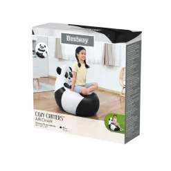 Bestway Sæsonafslutning|Telte & Campingmøbler|Cozy Critters oppustelig stol panda