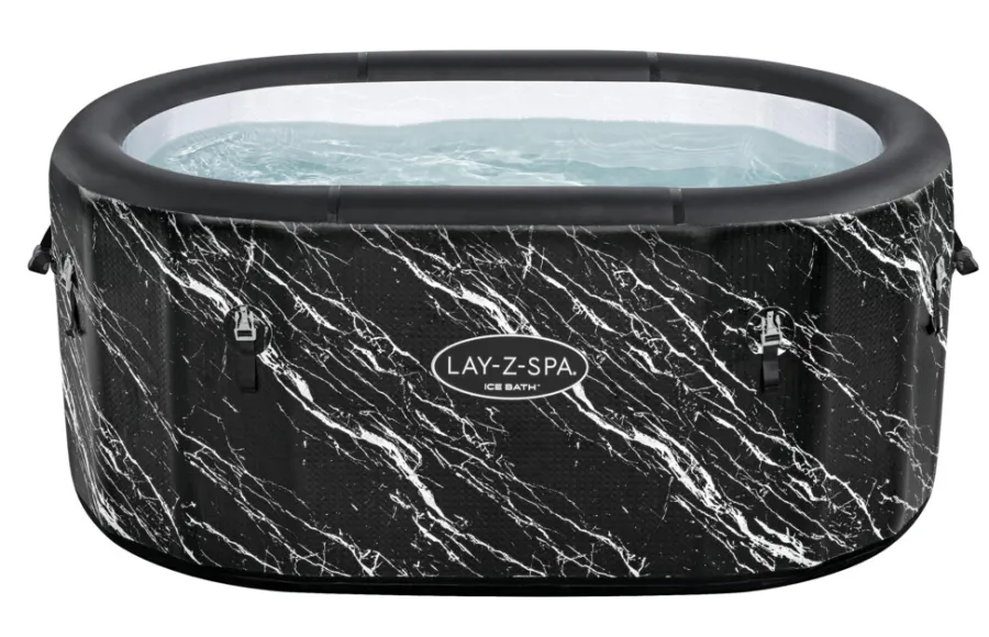Bestway Badekar|Udendørs Spabade|Lay-Z-Spa Glacial Dip isbad 420 liter Sort marmor