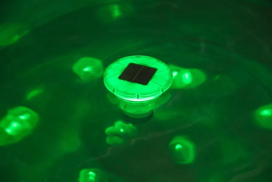 Bestway Poolkemi & Testudstyr|Solarglow LED kemikaliedispenser