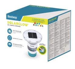 Bestway Poolkemi & Testudstyr|Solarglow LED kemikaliedispenser