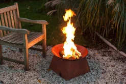 Gardenlife Fire Bålfad & Tilbehør|Bålfad major rusten stål Ø56,3 cm
