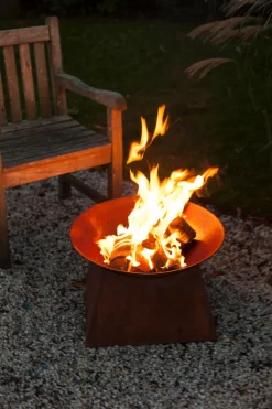 Gardenlife Fire Bålfad & Tilbehør|Bålfad major rusten stål Ø56,3 cm