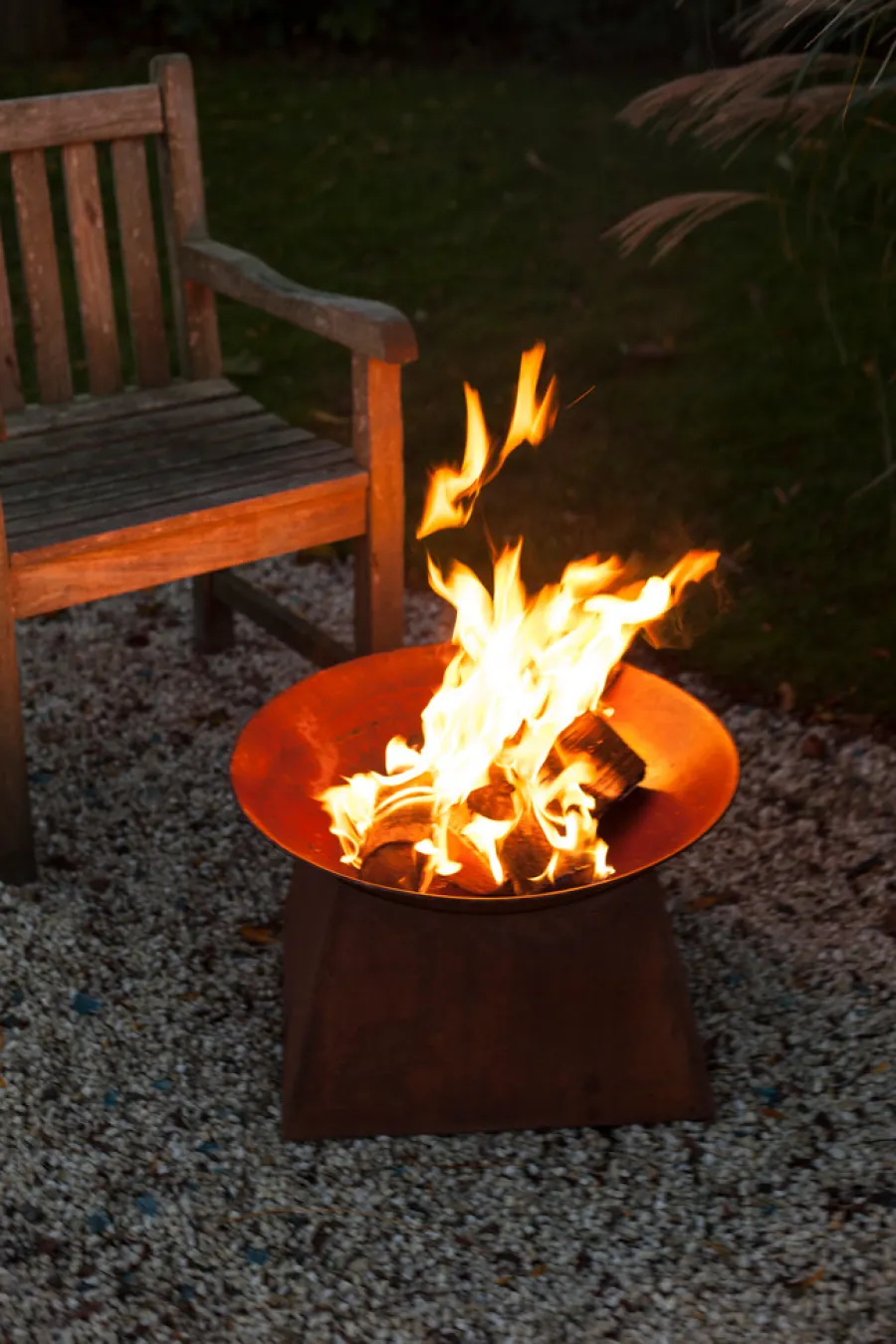Gardenlife Fire Bålfad & Tilbehør|Bålfad major rusten stål Ø56,3 cm