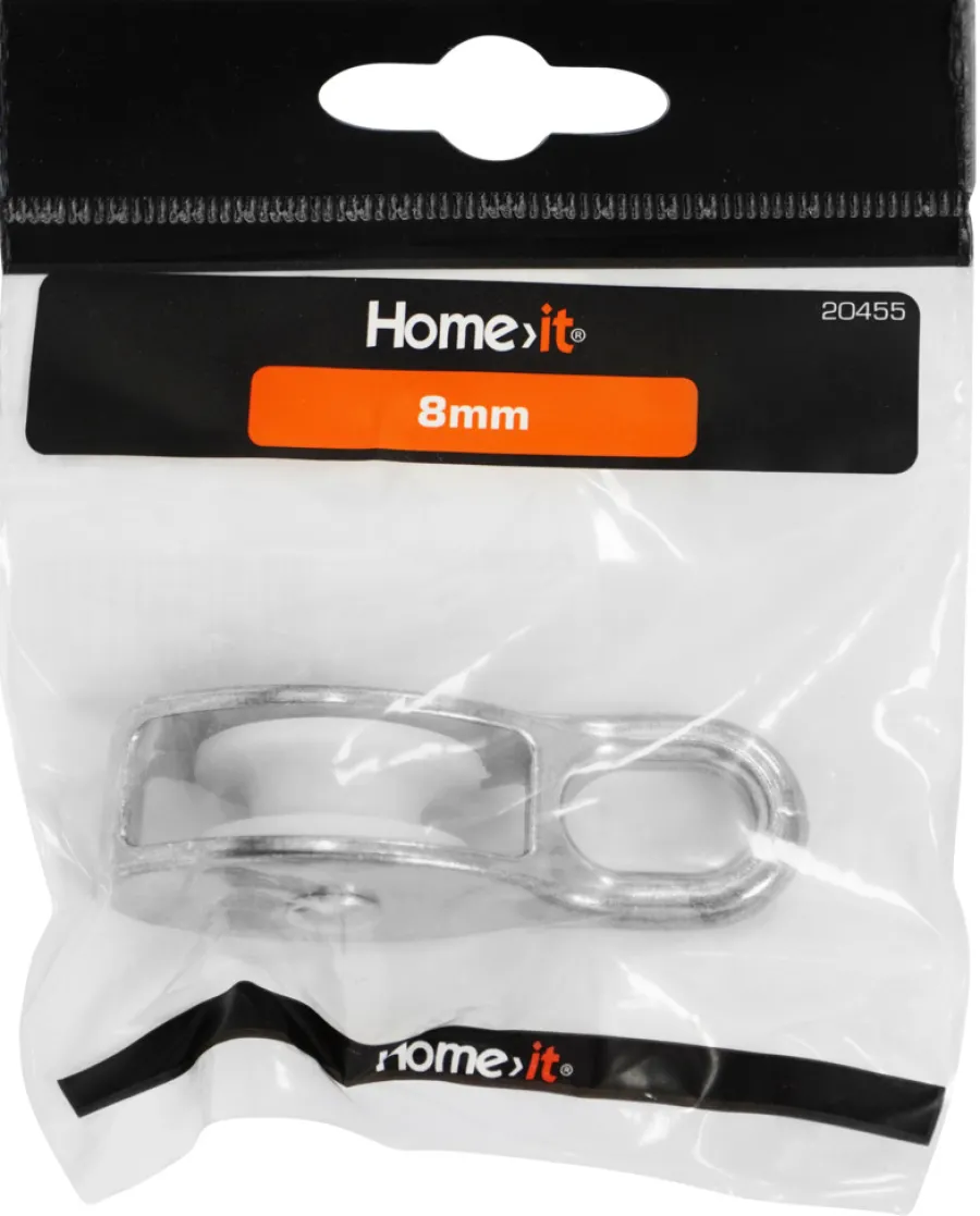 HOME it Kæder & Wirer|Blokrulle elforzinket 8 mm