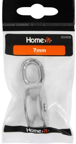 HOME it Kæder & Wirer|Blokrulle elforzinket 7 mm