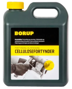 Borup Øvrige Kemikalier|cellulosefortynder 2,5 liter