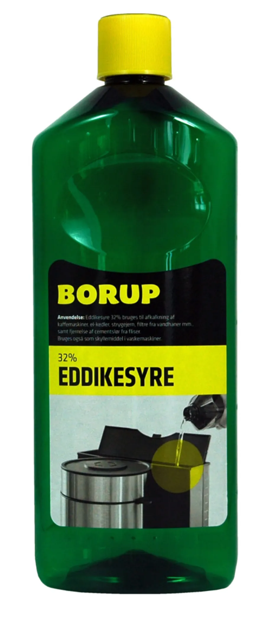 Borup Øvrige Kemikalier|eddikesyre 32 % 1 liter