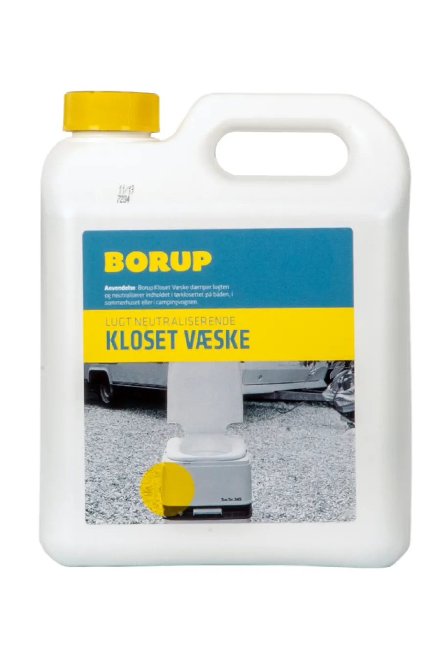 Borup Øvrige Kemikalier|klosetvæske 2,5 liter