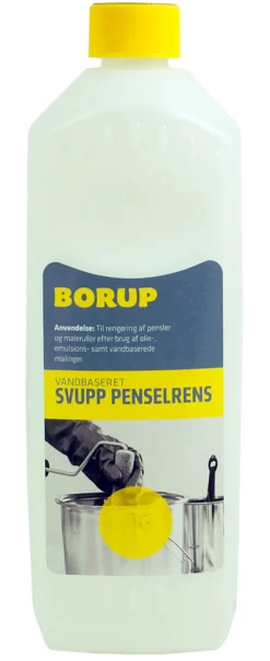 Borup Grundrens|vandbaseret svupp penselrens 500 ml