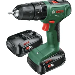 Bosch Bore- & Skruemaskiner|EasyImpact 18V-40 akku slagboremaskine 2 x 2,0 Ah