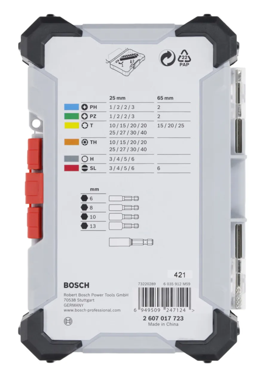 Bosch Bor & Bits|ExtraHard bitssæt 43 dele