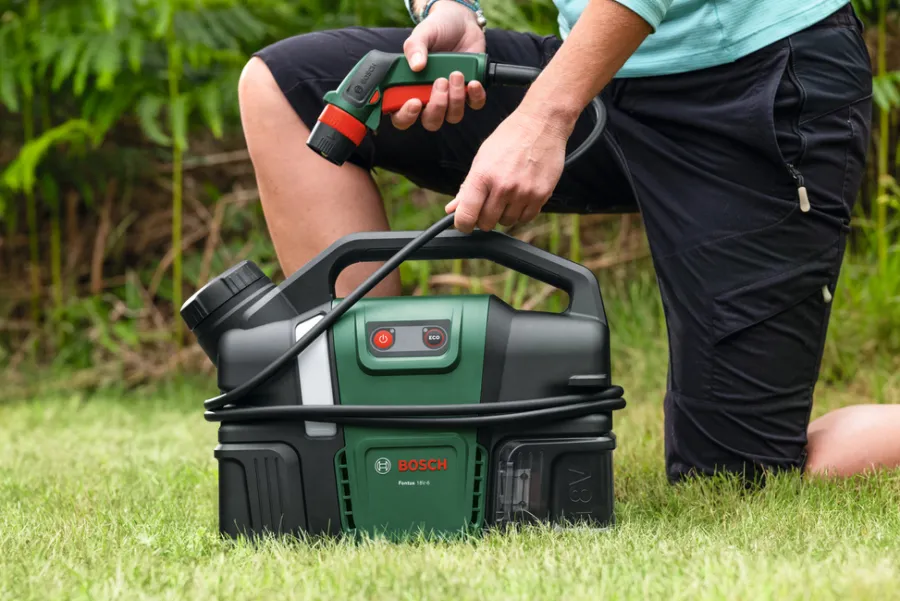 Bosch Højtryksrensere|Øvrige Havemaskiner|Fontus 18V-6 højtryksrenser 2,0 Ah